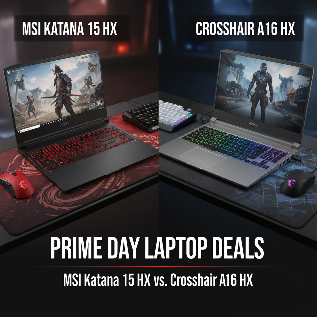MSI Katana 15 HX vs. Crosshair A16 HX: ¿Cuál es el ganador en la oferta?